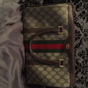 Gucci Vintage Boston Bag
